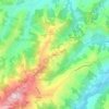 Carte topographique Denzano, altitude, relief
