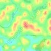 Carte topographique Lettermore, altitude, relief