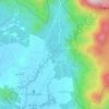 Carte topographique บ้านมะเดื่อวัน, altitude, relief