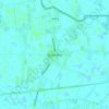 Carte topographique Watervliet, altitude, relief