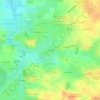 Carte topographique La Plaisance, altitude, relief