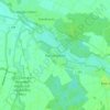 Carte topographique Gerstenbüttel, altitude, relief
