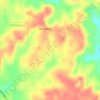 Carte topographique Homer A Crow Dam, altitude, relief