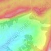 Carte topographique Ören, altitude, relief