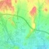 Carte topographique Alfaz, altitude, relief