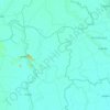 Carte topographique ทุ่งคลี, altitude, relief