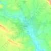 Carte topographique Mossoul, altitude, relief