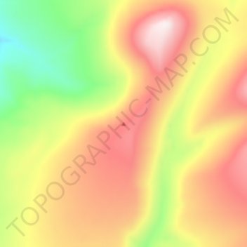 Carte topographique Mount Kinley, altitude, relief