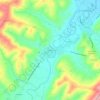 Carte topographique Pianello, altitude, relief