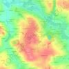 Carte topographique Clos Nevez, altitude, relief