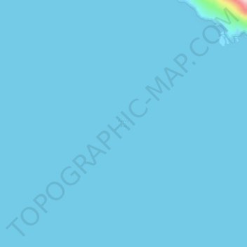 Carte topographique Palma Bay, altitude, relief