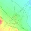 Carte topographique Cortes, altitude, relief