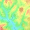 Carte topographique Bouchetout, altitude, relief