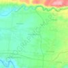 Carte topographique Karangnangka, altitude, relief