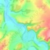 Carte topographique Risquetout, altitude, relief