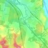 Carte topographique Illalong, altitude, relief