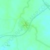 Carte topographique Al Fajr, altitude, relief