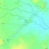 Carte topographique บ้านโนนเขวา, altitude, relief
