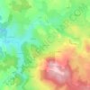 Carte topographique Varennes, altitude, relief