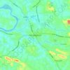 Carte topographique Perumbavoor, altitude, relief