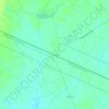 Carte topographique Council, altitude, relief