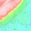 Carte topographique West Bangor, altitude, relief