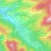 Carte topographique Pinei, altitude, relief