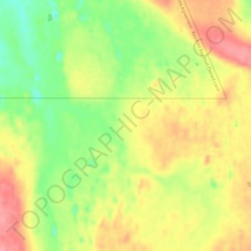 Carte topographique Canadian Arctic Archipelago, altitude, relief