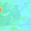 Carte topographique Al Markaz, altitude, relief