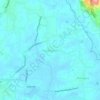 Carte topographique Thavalappara, altitude, relief