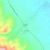 Carte topographique Comunidad Everest, altitude, relief