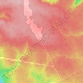 Carte topographique Saint-Edmond-de-Pabos, altitude, relief