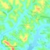 Carte topographique Soamanandray, altitude, relief