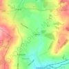 Carte topographique Forton, altitude, relief