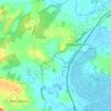 Carte topographique Watersfield, altitude, relief