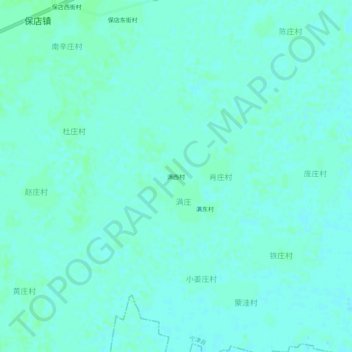 Carte topographique 满西村, altitude, relief