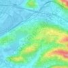 Carte topographique Prade, altitude, relief