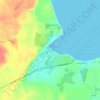 Carte topographique Chacao, altitude, relief