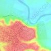 Carte topographique Punta de San Juan, altitude, relief