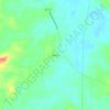 Carte topographique Burnell, altitude, relief