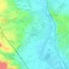 Carte topographique Les Rottes, altitude, relief