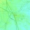 Carte topographique Forbesganj, altitude, relief