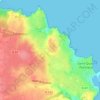 Carte topographique Kertugal, altitude, relief