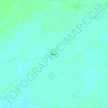 Carte topographique Mariout, altitude, relief