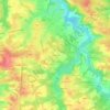 Carte topographique Nauterot, altitude, relief