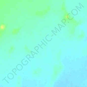 Carte topographique Great Artesian Basin, altitude, relief