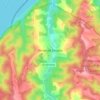 Carte topographique Великий Букрин, altitude, relief