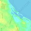 Carte topographique Balidbid, altitude, relief