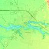 Carte topographique Cambridge, altitude, relief