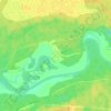 Carte topographique Рекиничи, altitude, relief